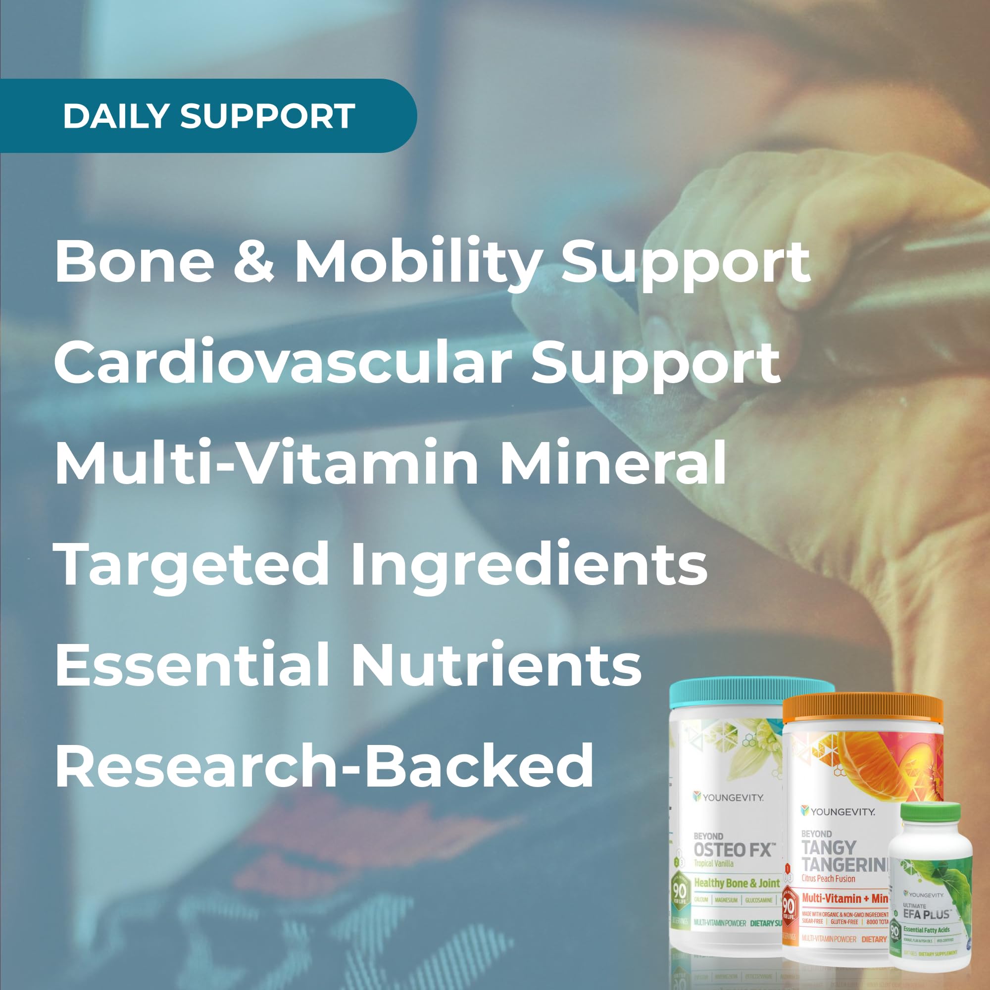 Youngevity Plant-derived mineral complex image emphasizing bioavailable minerals