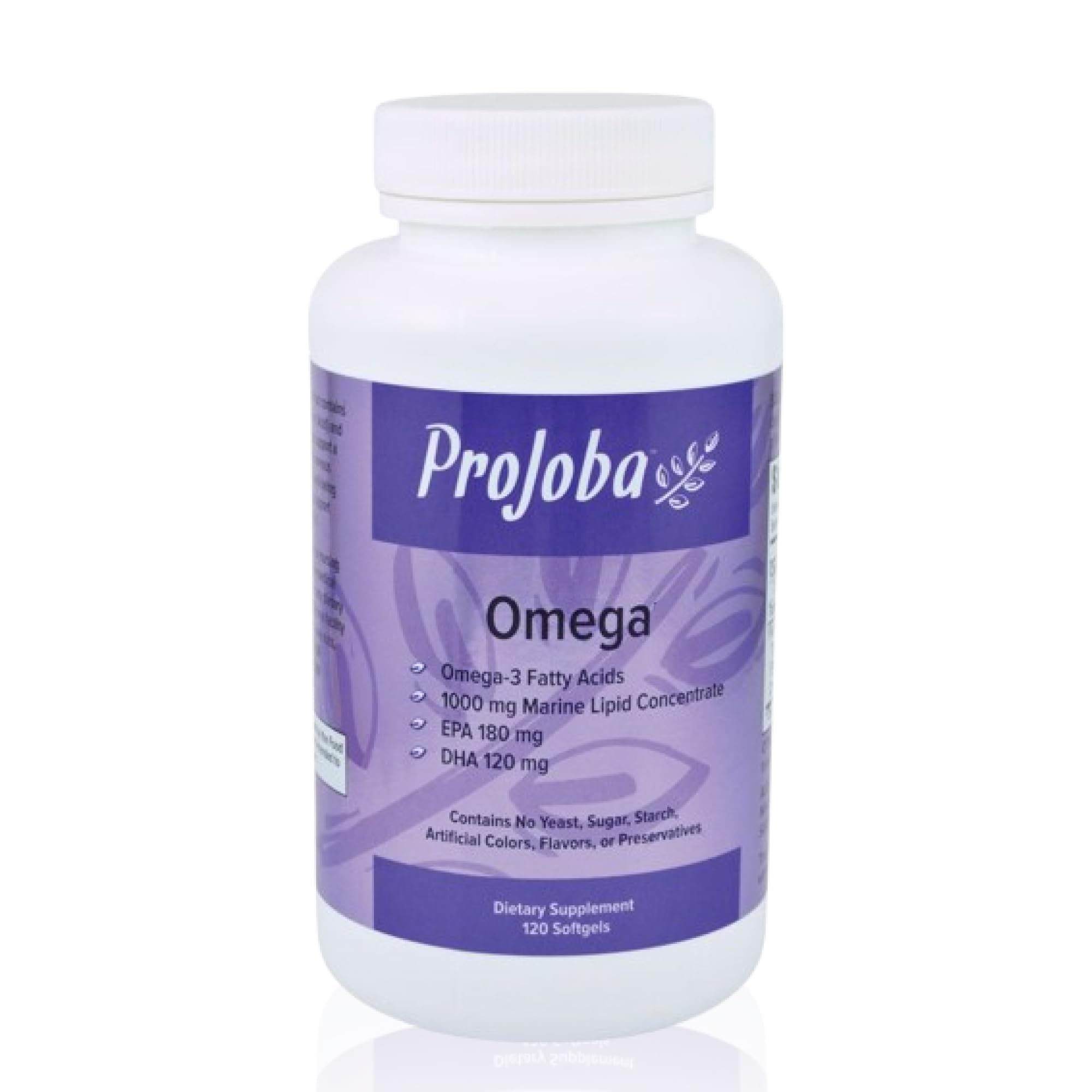 Youngevity Projoba Omega bottle front highlighting high-potency omega-3 for daily wellness.