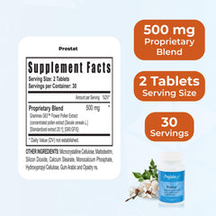 Youngevity Projoba Prostat tablets closeup showing small, easy-to-swallow shapes