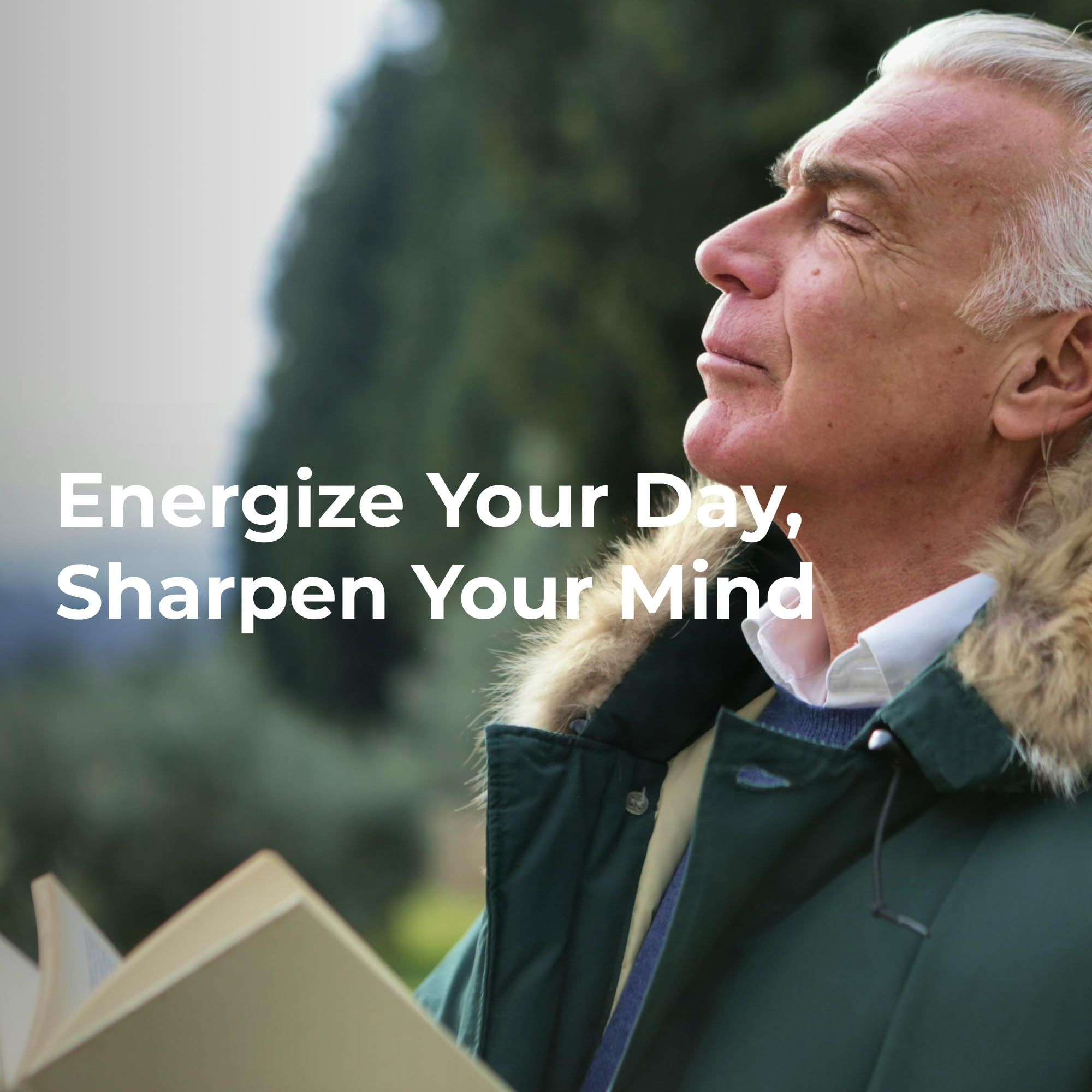 Youngevity Smart packaging icons convey natural caffeine and herbs