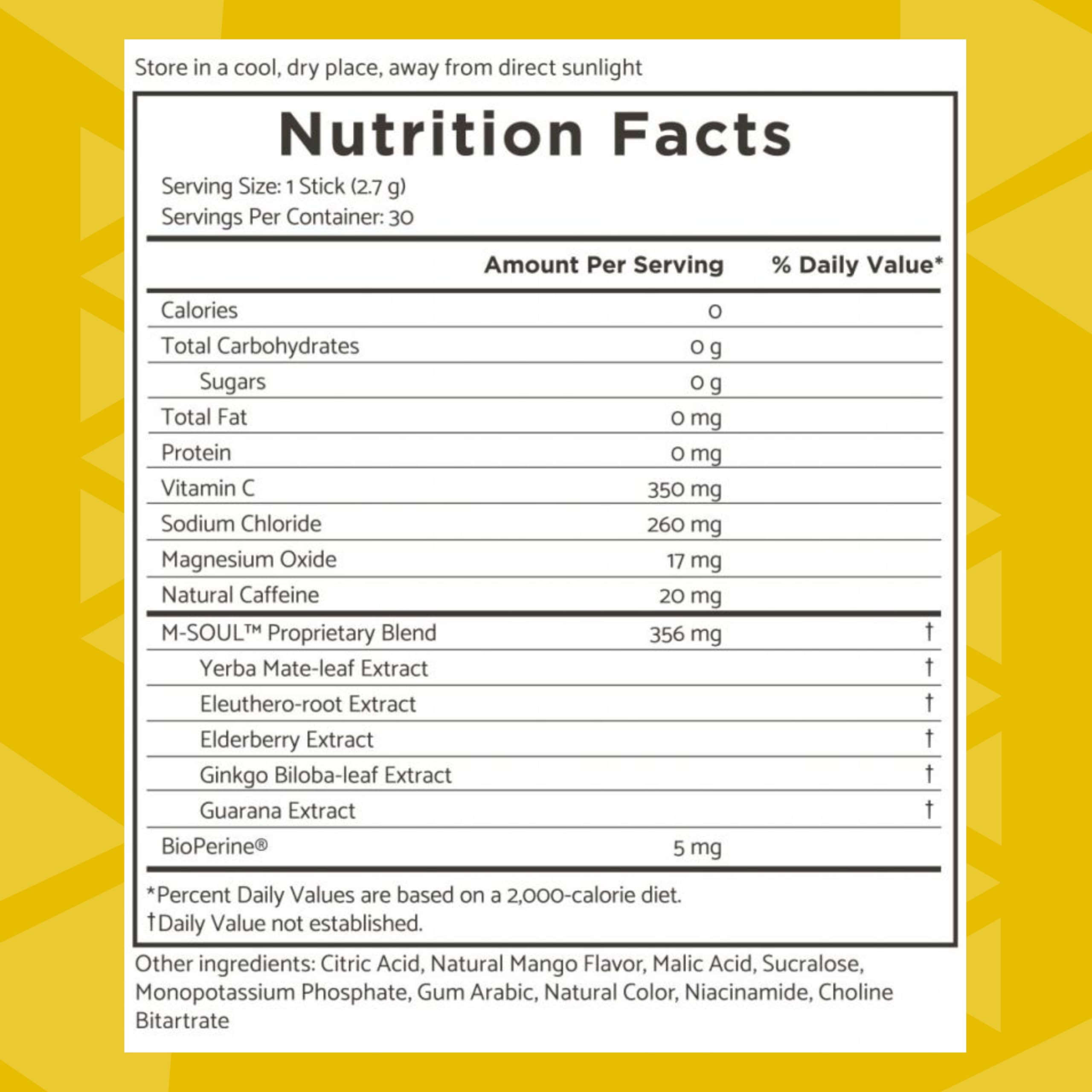 Youngevity Soul Mood Enhancer tropical fruit flavor enhances daily enjoyment.