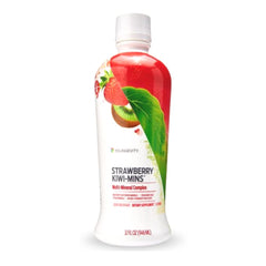 Youngevity Strawberry Kiwi-Mins bottle with kid-friendly flavor for daily minerals.