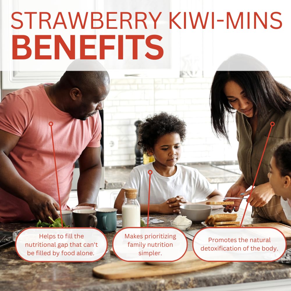 Youngevity Strawberry Kiwi-Mins 32oz pack ready for multi-pack households.