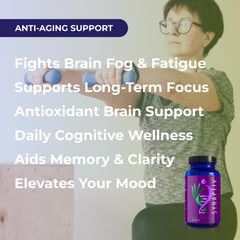 Bottled capsules ready to support focus and daily energy.