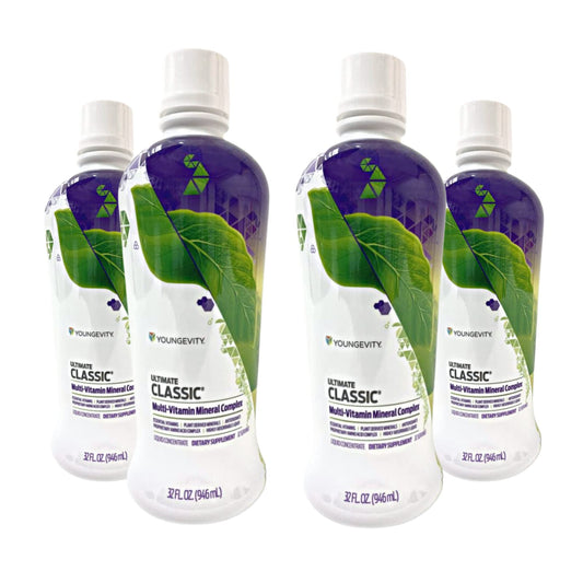 Youngevity Ultimate Classic bottle front for daily liquid nutrition support