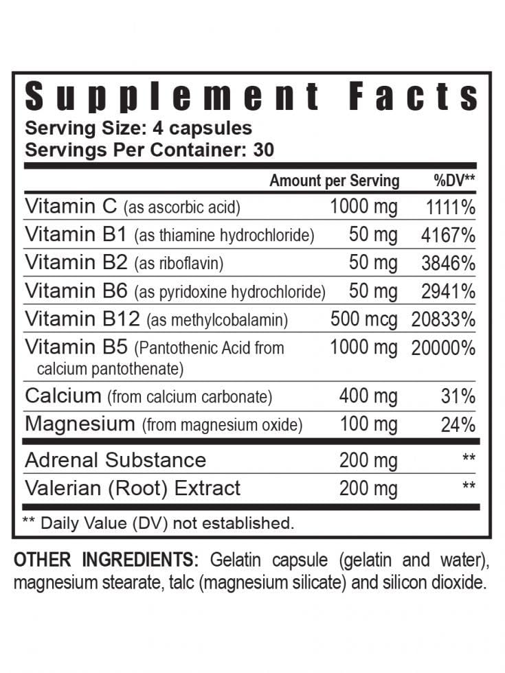 Youngevity Ultimate D-Stress capsules close-up, a convenient stress-support option.