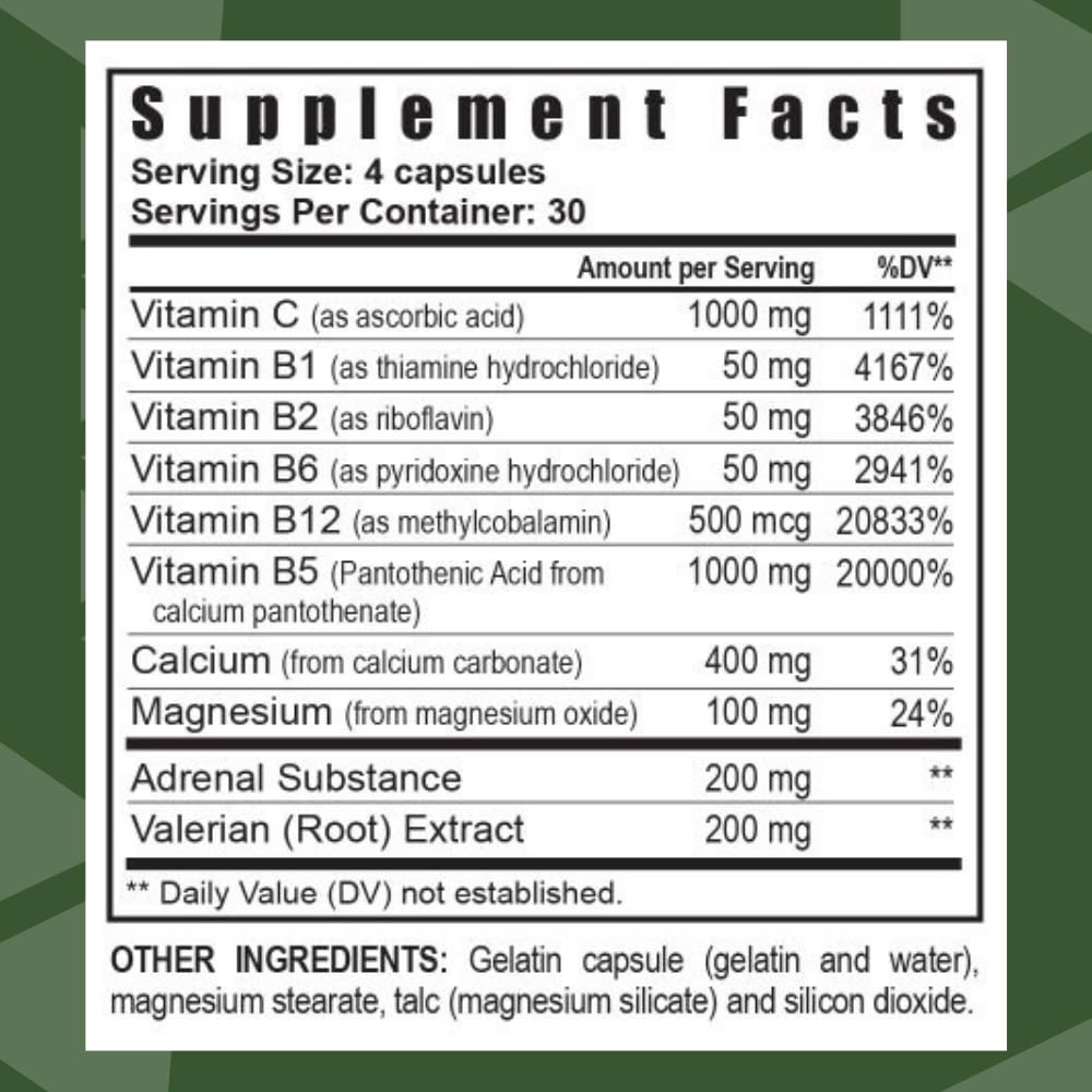 Youngevity Ultimate D-Stress capsules, easy to swallow daily supplement for nervous system balance