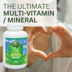 Youngevity Ultimate Daily Capsules bottle with dispensing cap for easy daily routine.