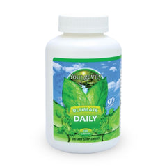 Youngevity Ultimate Daily Daily Multivitamin bottle on kitchen counter for daily wellness