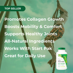 Gelatin content in Youngevity Ultimate Gluco-Gel supports collagen-related bone matrix