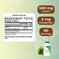 Youngevity Ultimate Gluco-Gel with glucosamine sulfate highlights joint-support nutrients