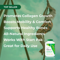 Youngevity Ultimate Gluco Gel label detail communicates manganese content for balanced minerals