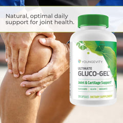 60-serving bottle labeled for easy daily use and mobility support.