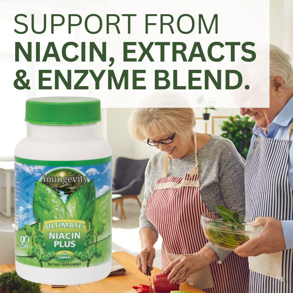 Youngevity Ultimate Niacin Plus hawthorn berry—antioxidant properties highlighted for heart health.