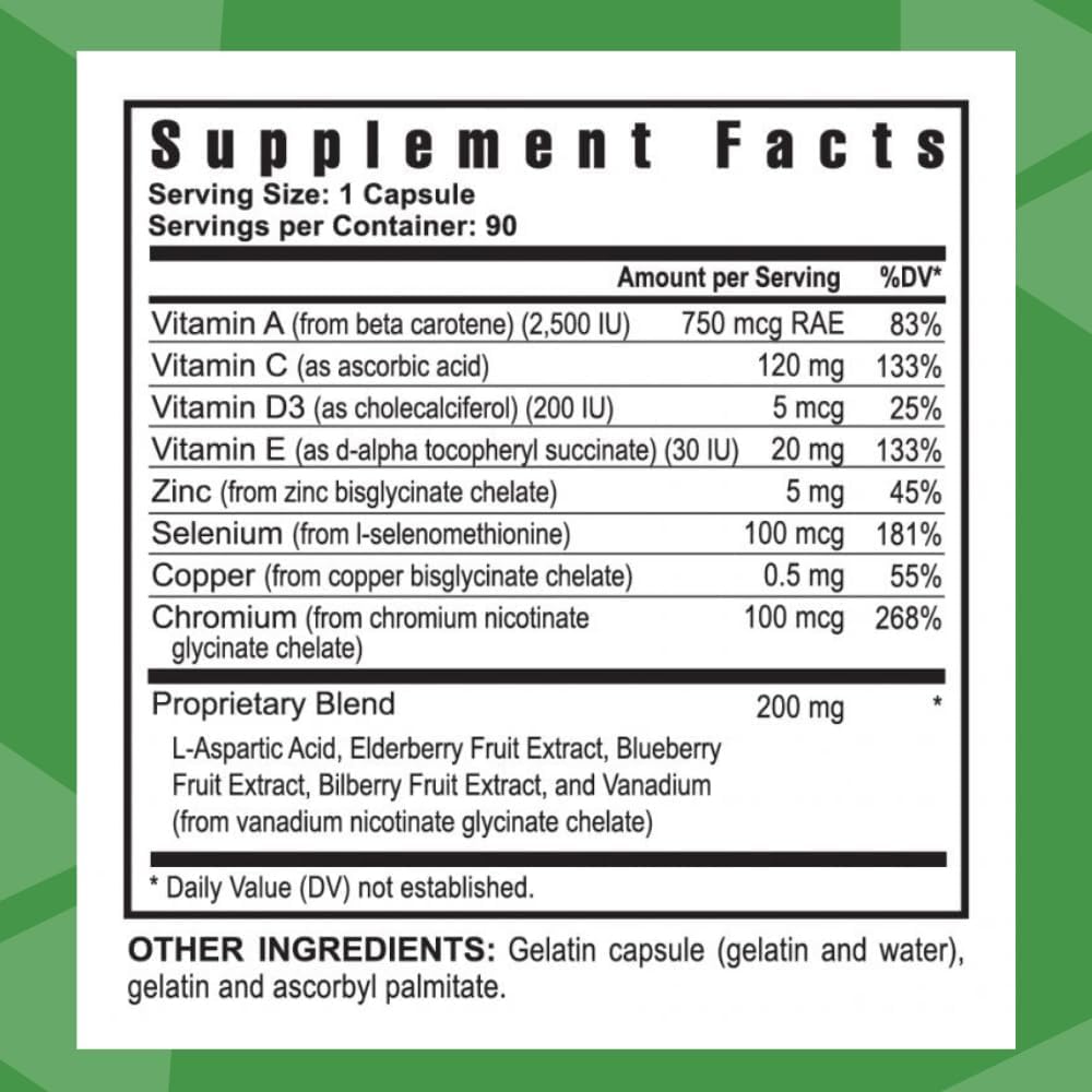 Youngevity Ultimate Selenium bottle back label showing ingredients and dosage for transparency