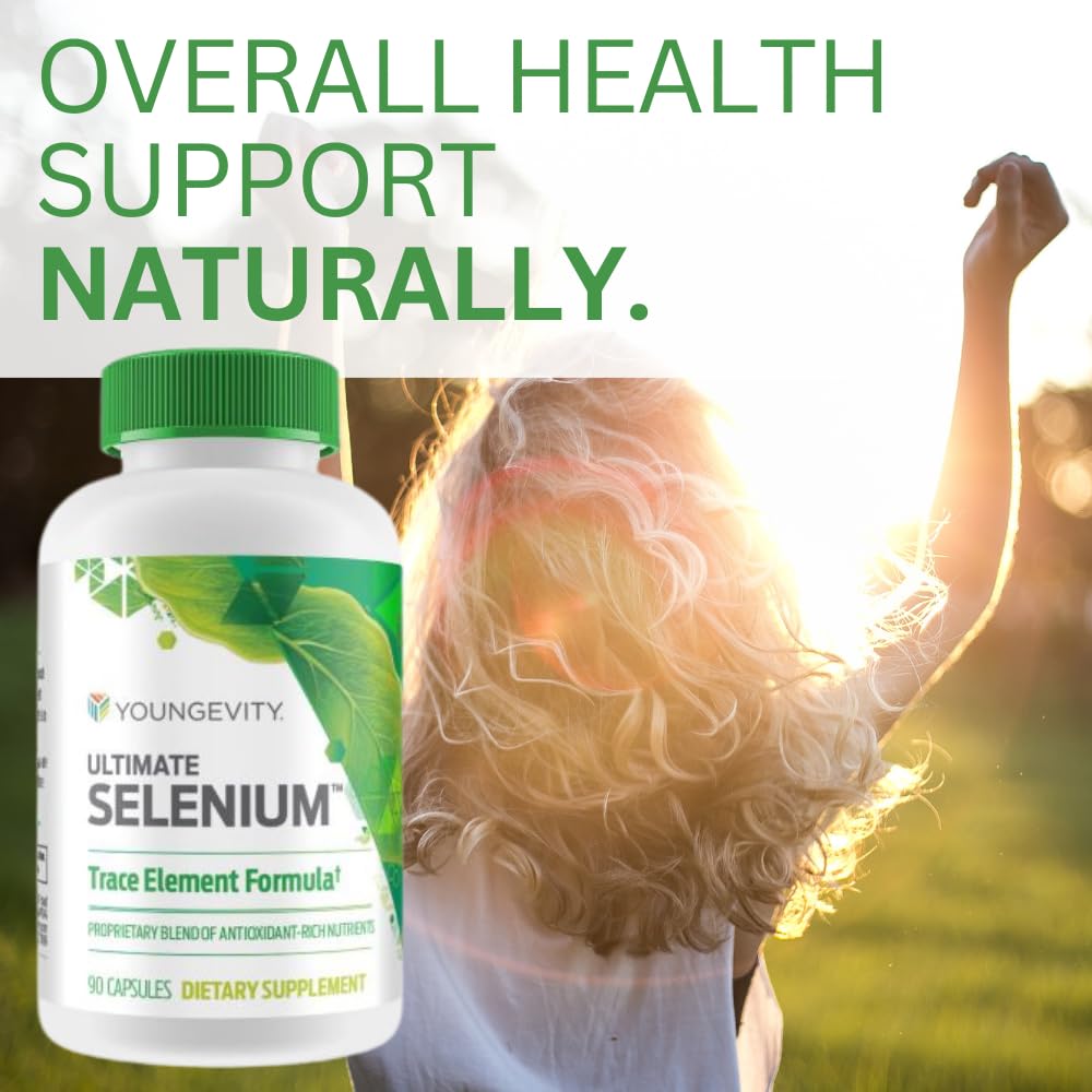 Youngevity Ultimate Selenium capsules show easy daily dosing for thyroid support