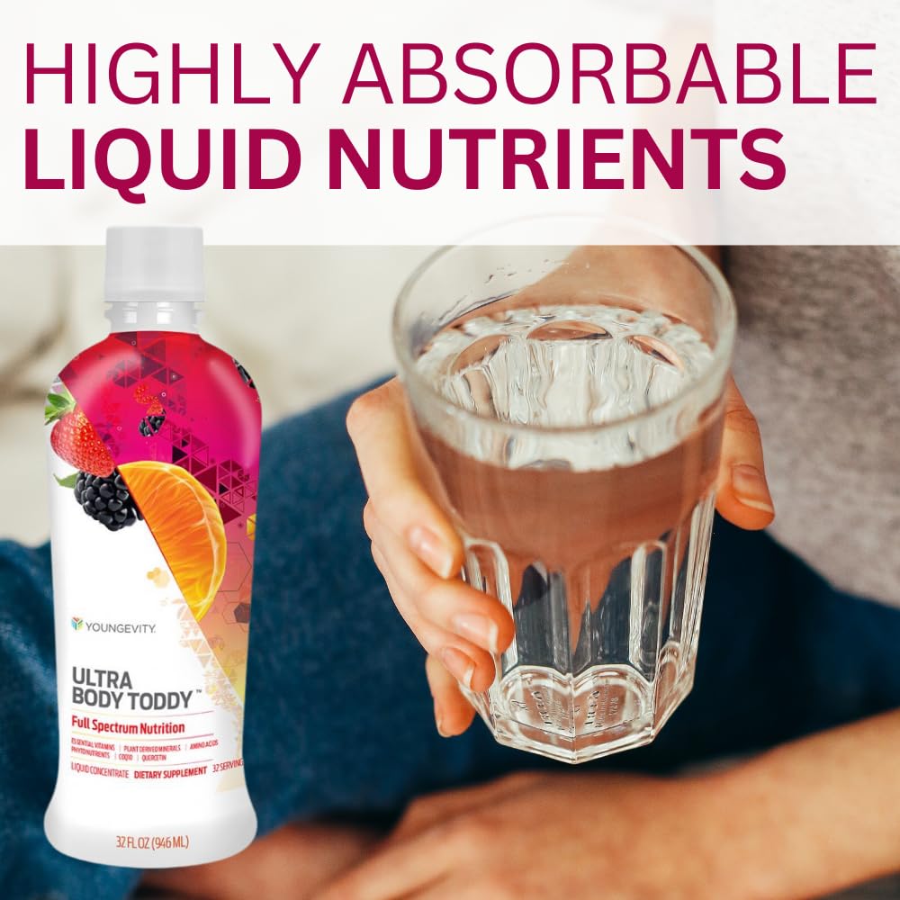 Youngevity Ultra Body Toddy antioxidant blend with CoQ10.