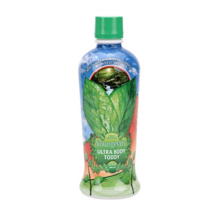 Youngevity Ultra Body Toddy bottle front with premium multivitamin blend for daily support.