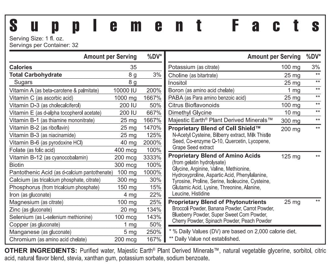 Youngevity Ultra Body Toddy pour demonstrates easy mixing for amino acids and phytonutrients