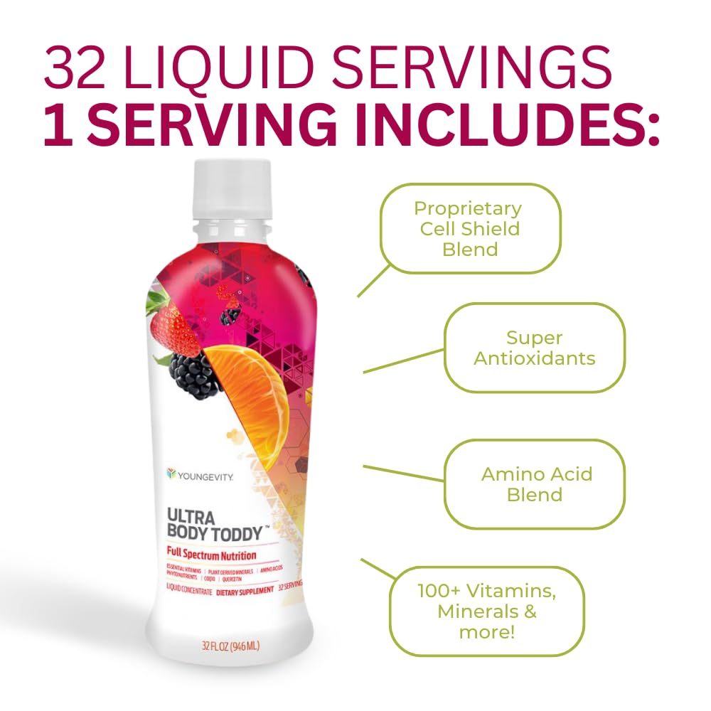 Youngevity Ultra Body Toddy plant blend showcases plant-derived minerals.