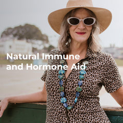 Youngevity XeraFem vitamin C icon signals immune support.