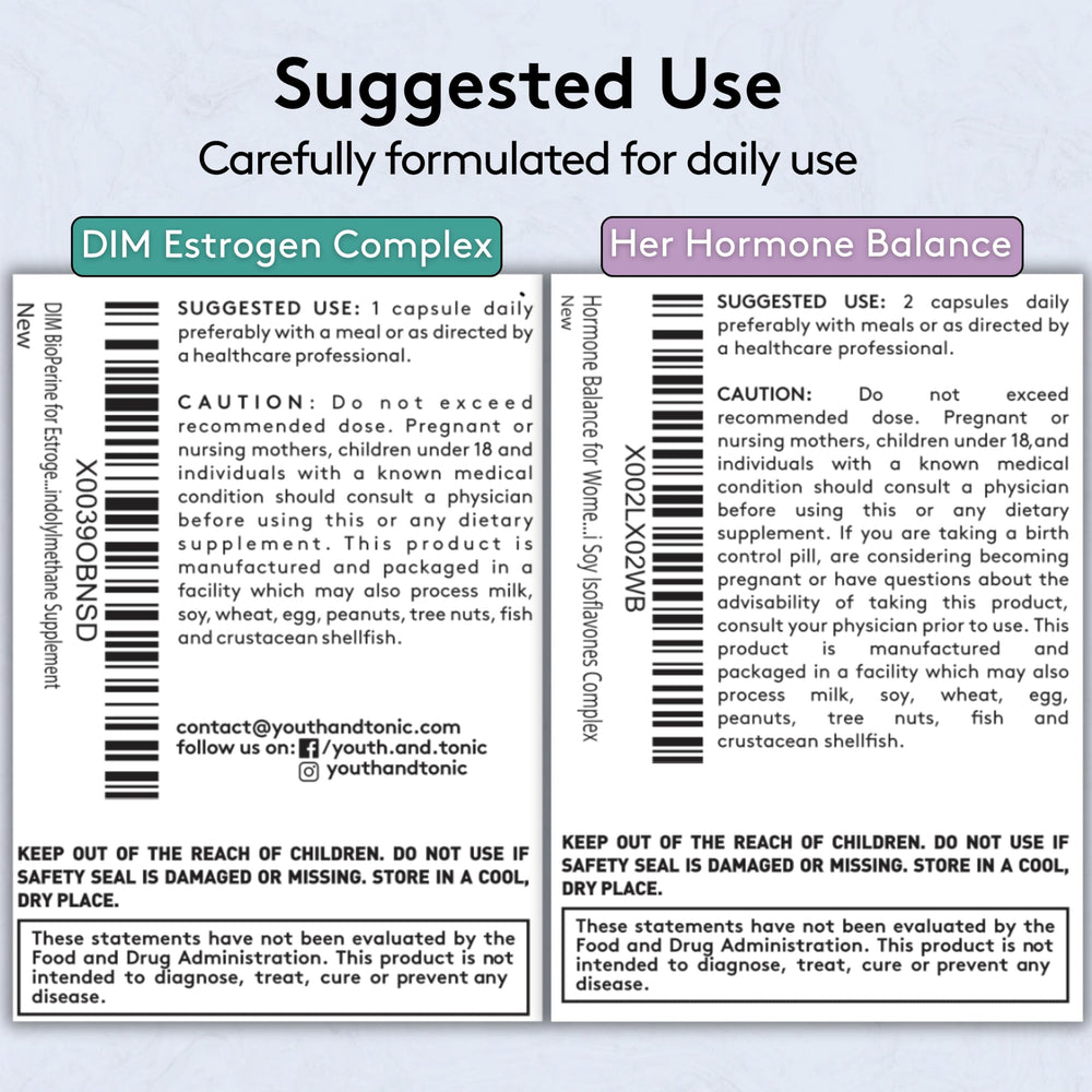 Youth & Tonic packaging with USA facility badge signals quality and daily-use reliability