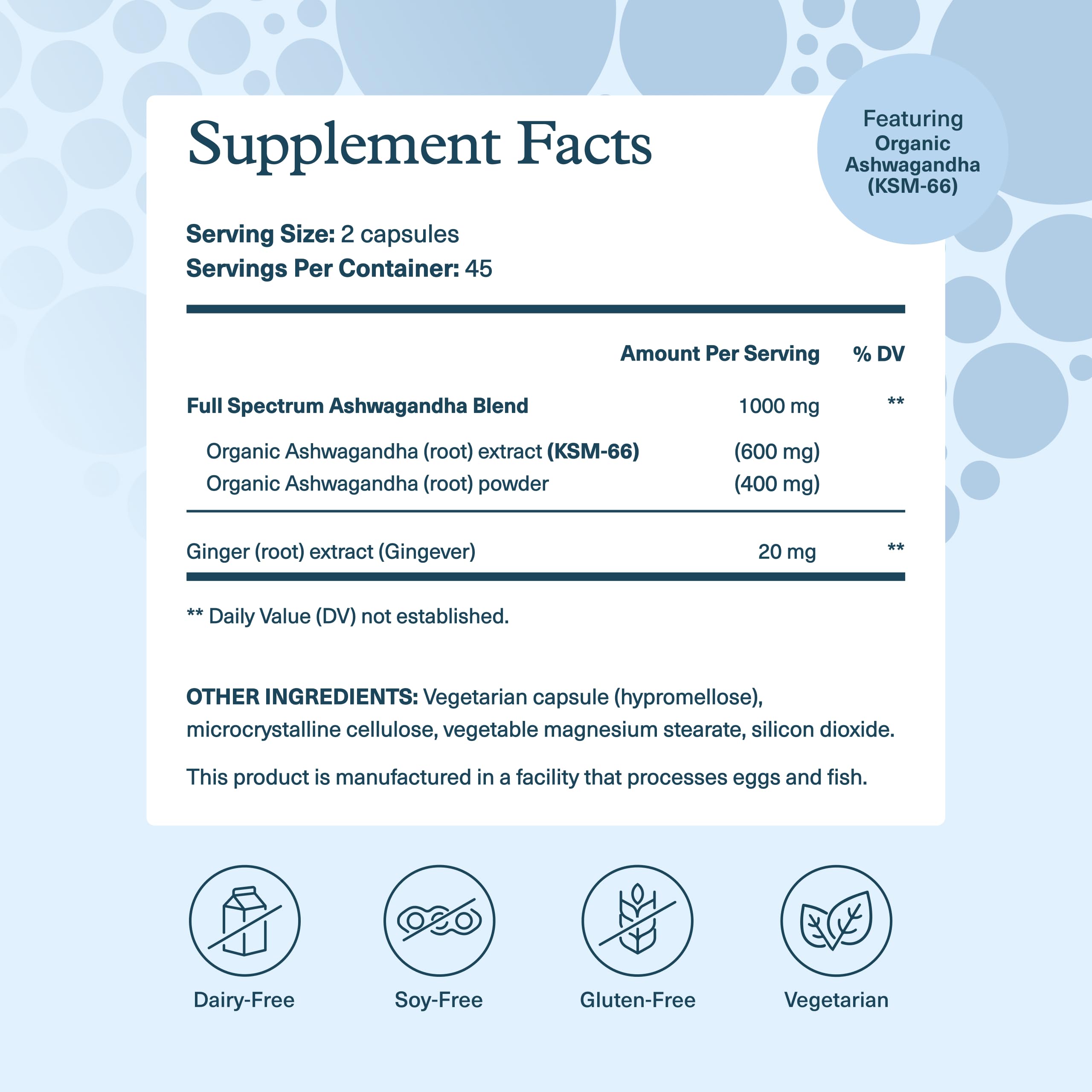 Youtheory Ashwagandha with KSM-66 extract highlighting potency and quality.