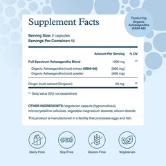 Youtheory Ashwagandha with KSM-66 extract highlighting potency and quality.