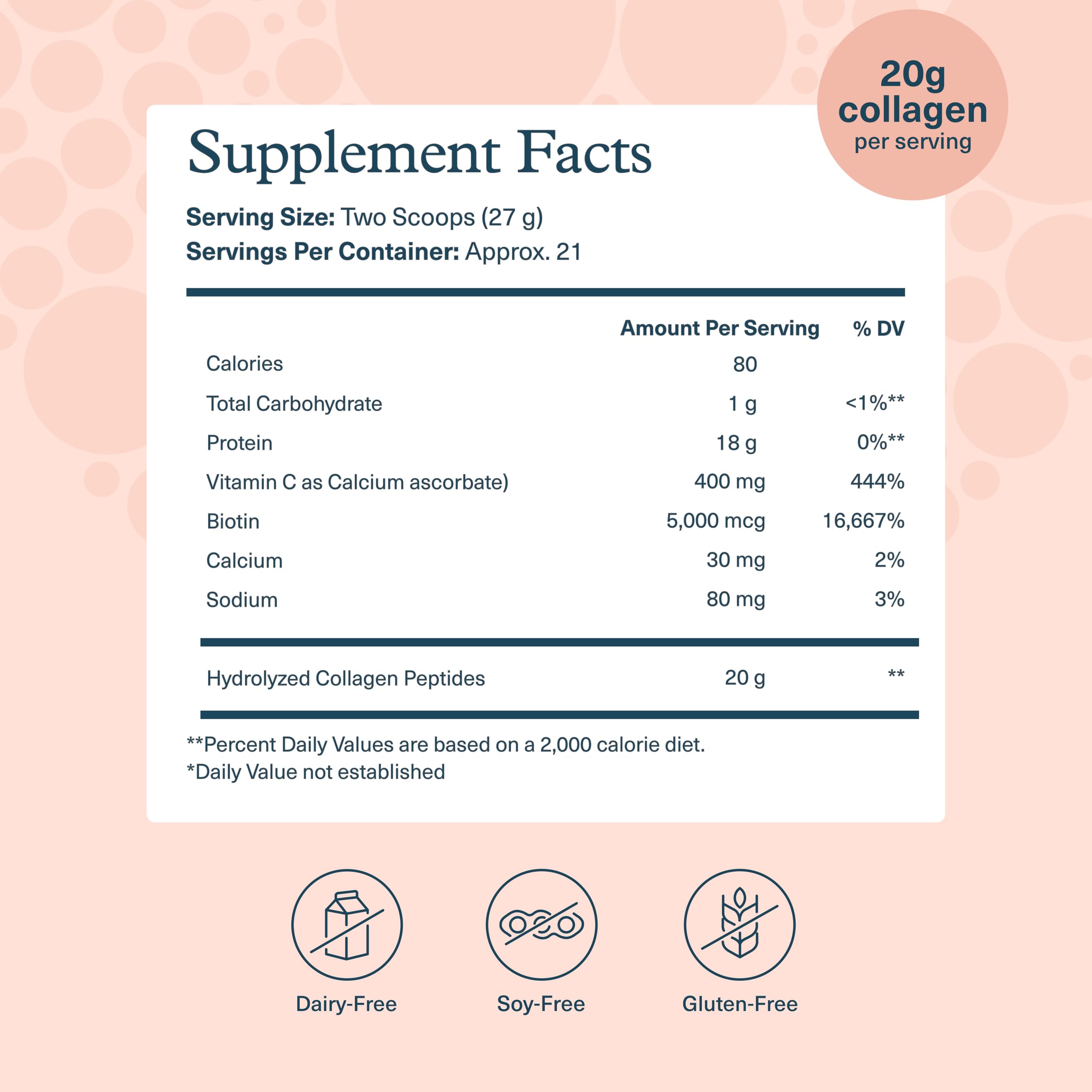 Youtheory collagen powder chocolate scoop image emphasizing measured serving for daily use