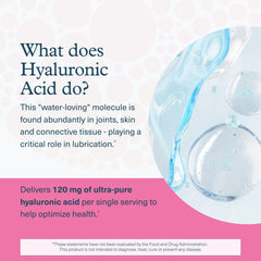 Youtheory Complete Beauty Gummies hyaluronic acid icon signals hydration support