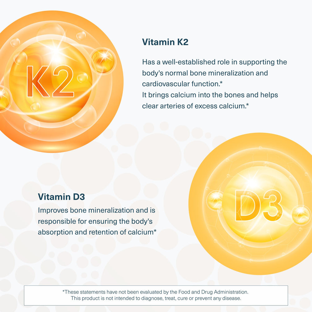 Youtheory K2D3 Zero Sugar Gummy bottle cap shot suggesting convenient daily use