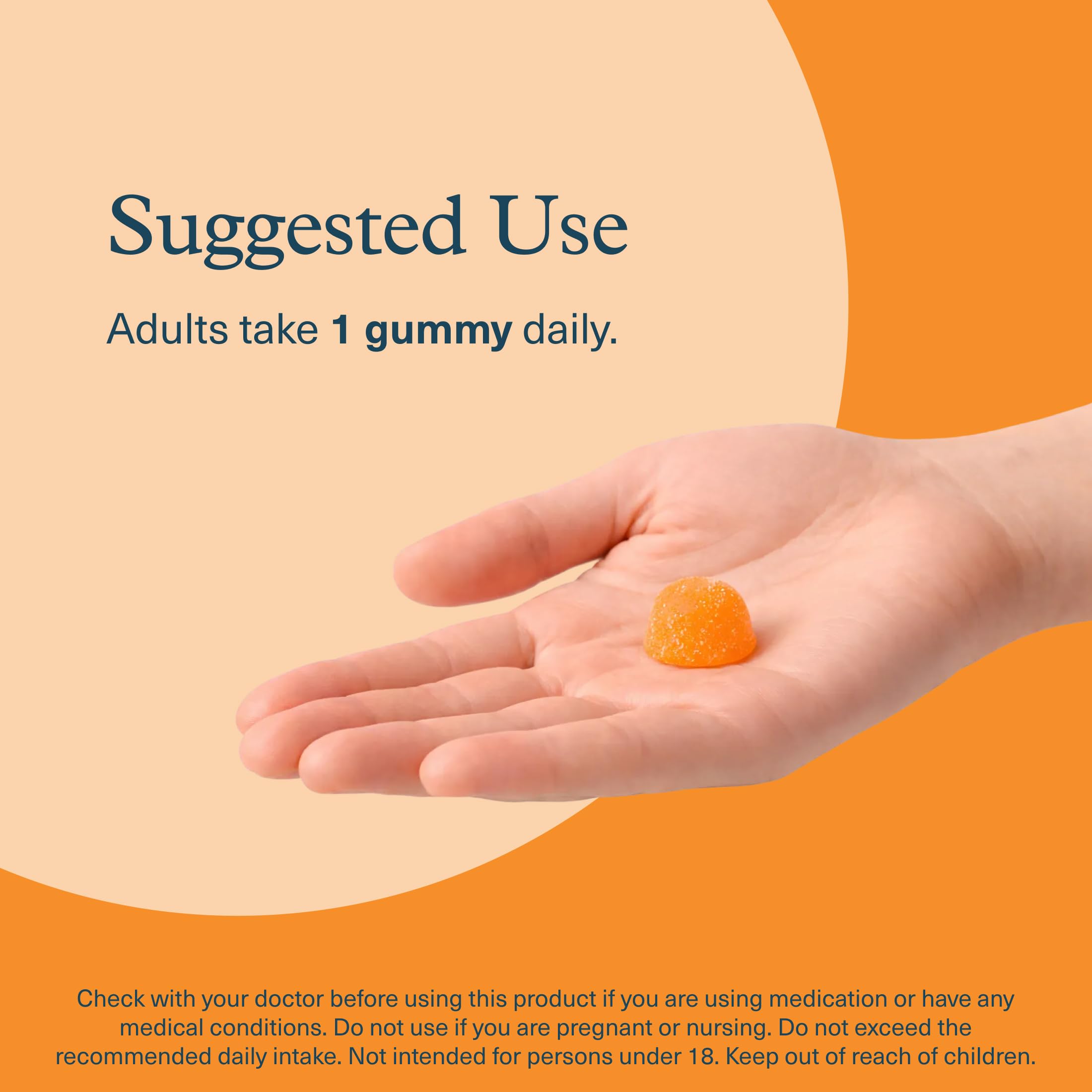 Youtheory K2D3 Zero Sugar Gummy lifestyle shot with fruits implying heart health support