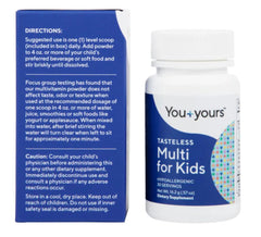 You+yours packaging front with clean allergen-friendly label