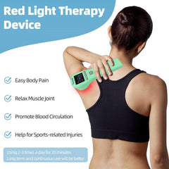Yoveck red light device 650nm diodes for surface skin warming and improved circulation.