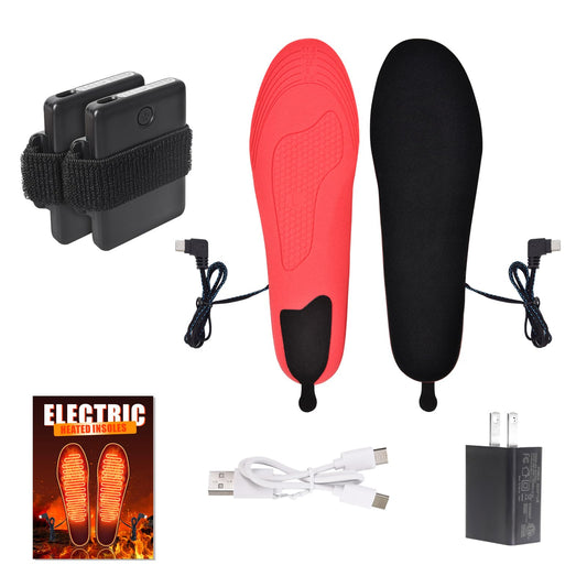 YPJIAJV heated insole with 5000mAh battery delivering long-lasting warmth.