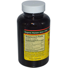 YS Eco Bee Farms bee pollen capsules on bottle for everyday wellness