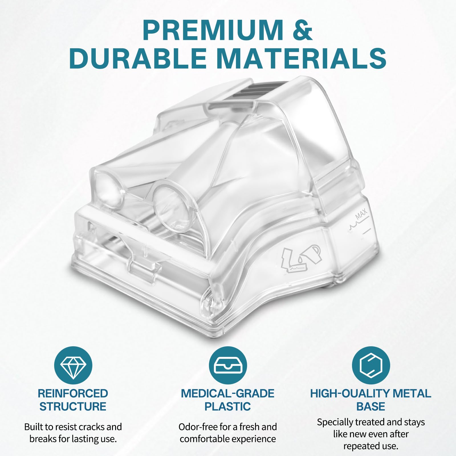 Included CPAP filters pack (10) for AirSense and AirCurve from YSSKTC.