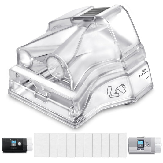 YSSKTC replacement water chamber for AirSense 10 ensures secure fit and consistent humidity.