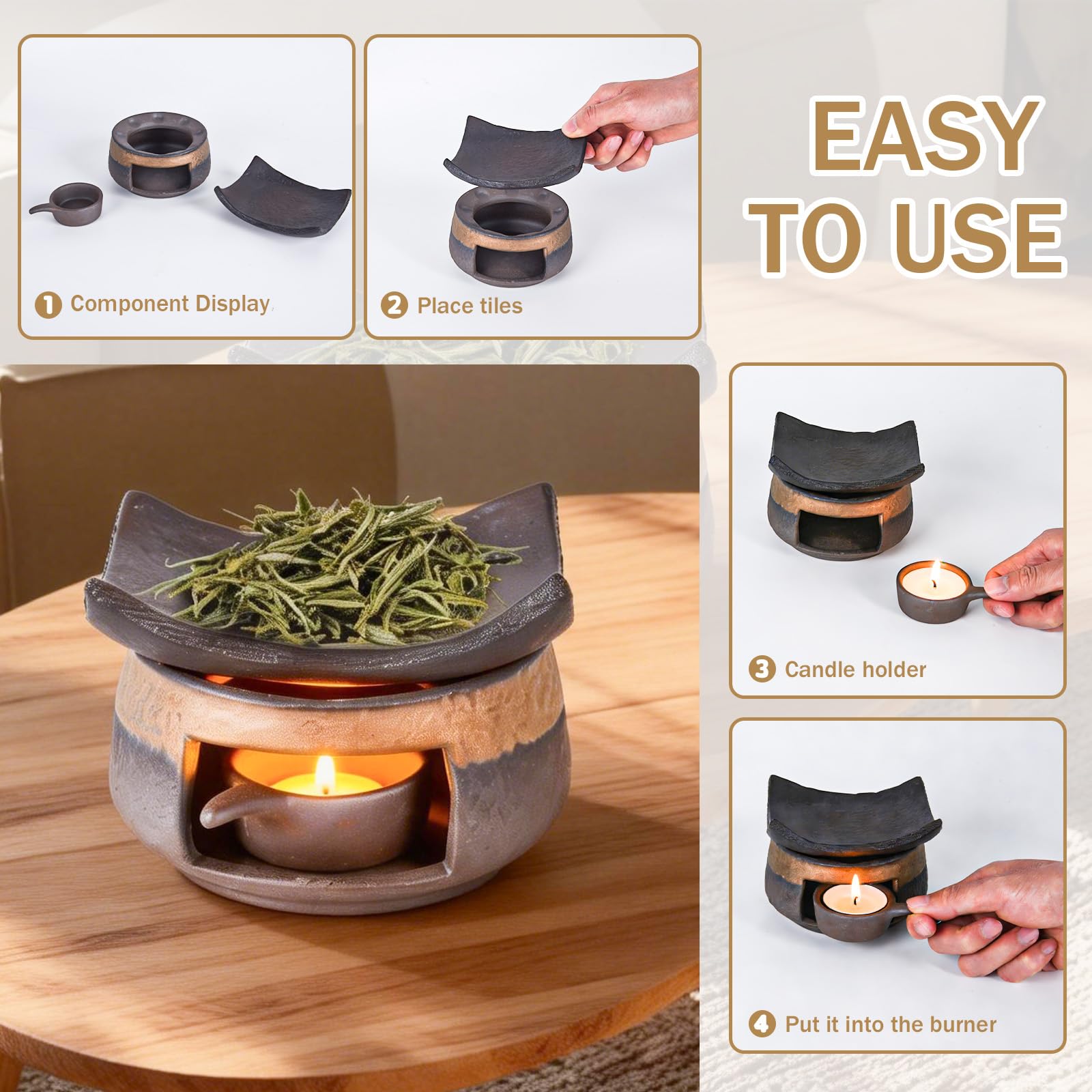 YSZYPETHE diffuser on a desk adds calm fragrance to a workspace