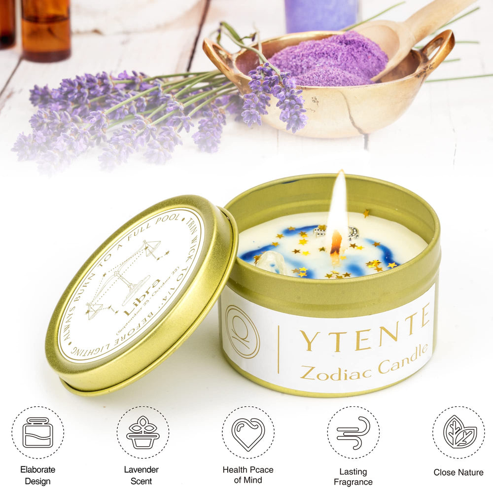YTENTE Libra zodiac gift box ideal for birthdays and gifting.