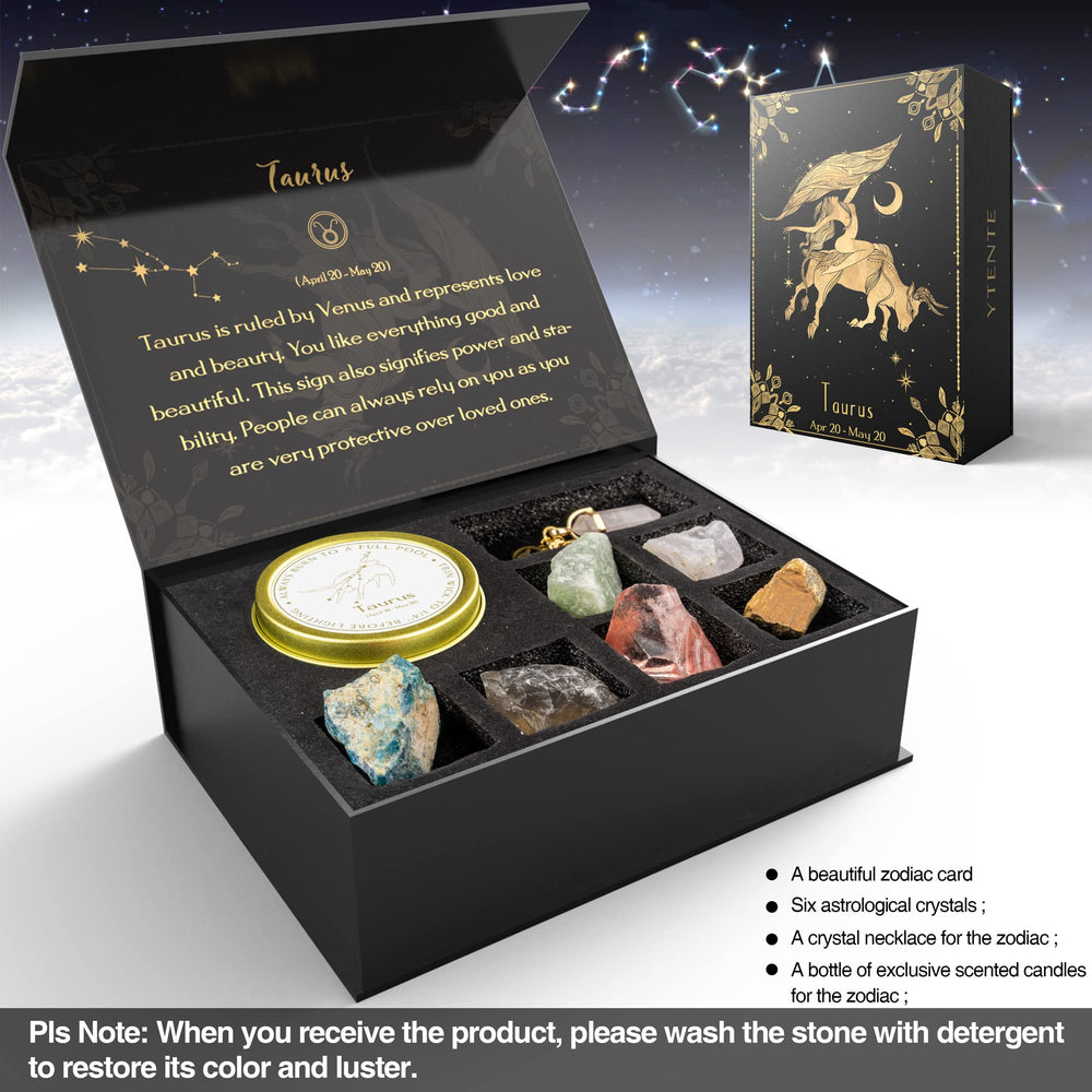 YTENTE Taurus crystals healing stones collection for mindful self-care.
