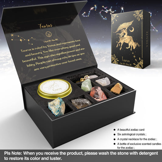 YTENTE Taurus crystals healing stones collection for mindful self-care.