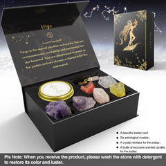 YTENTE crystal healing stones set for mindful decor and balance