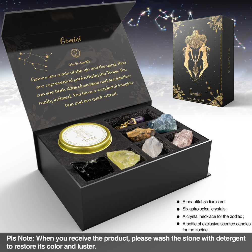 YTENTE zodiac candle with natural soy wax for a cozy mood
