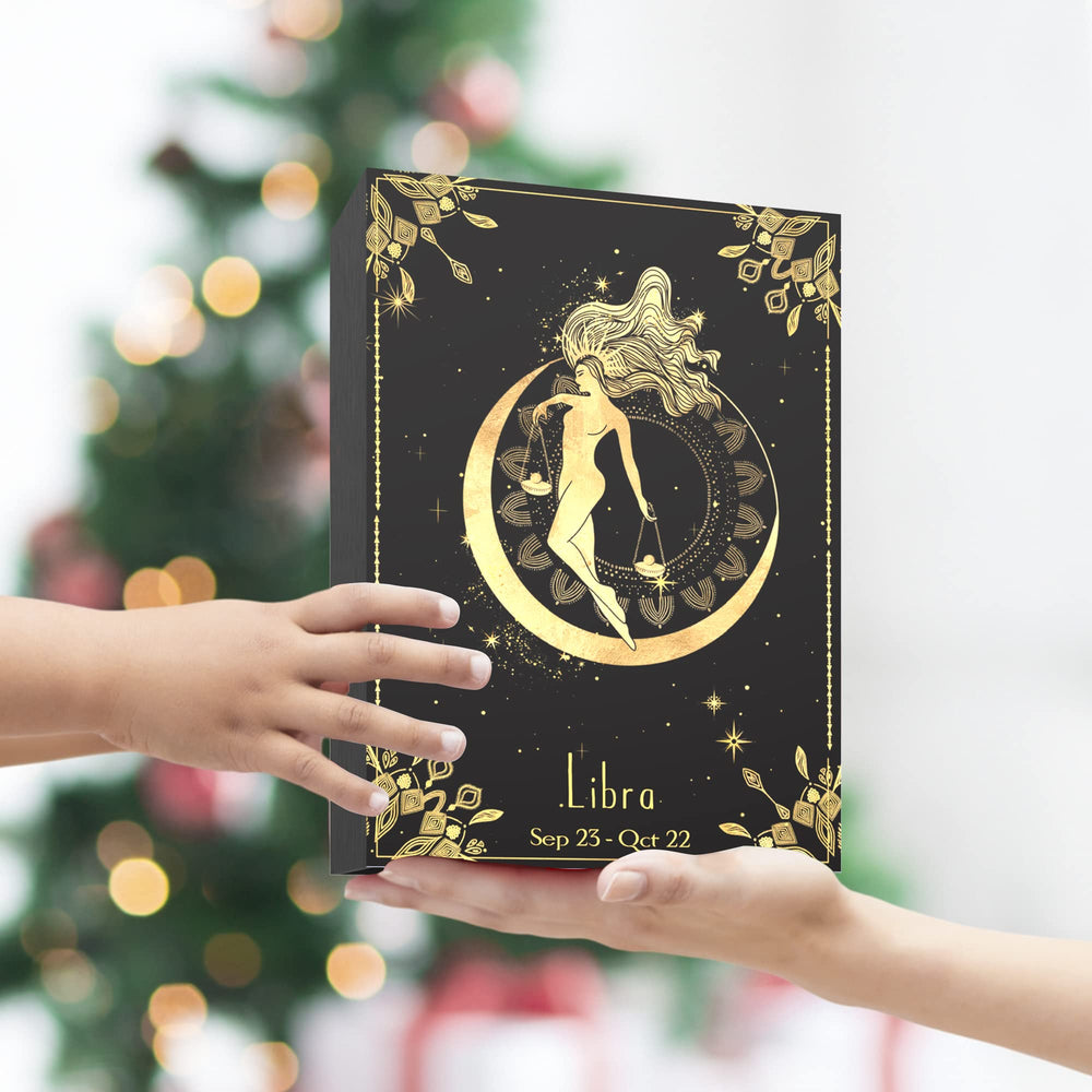 YTENTE zodiac sign gift set enhances home décor and mood.