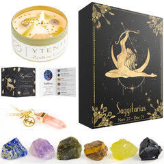 YTENTE zodiac candle Sagittarius candle for warm ambience and mindful evenings
