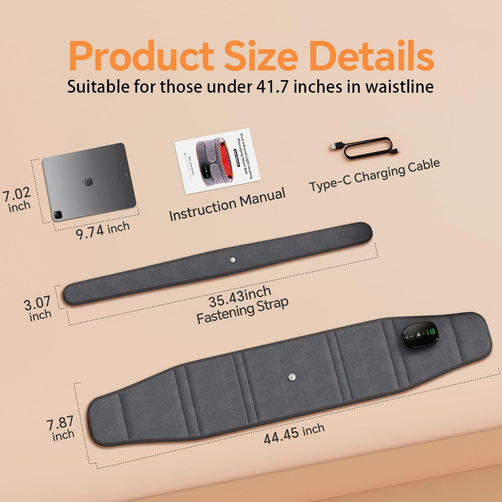 YUHUO package includes belt, manual, and Type-C cable.