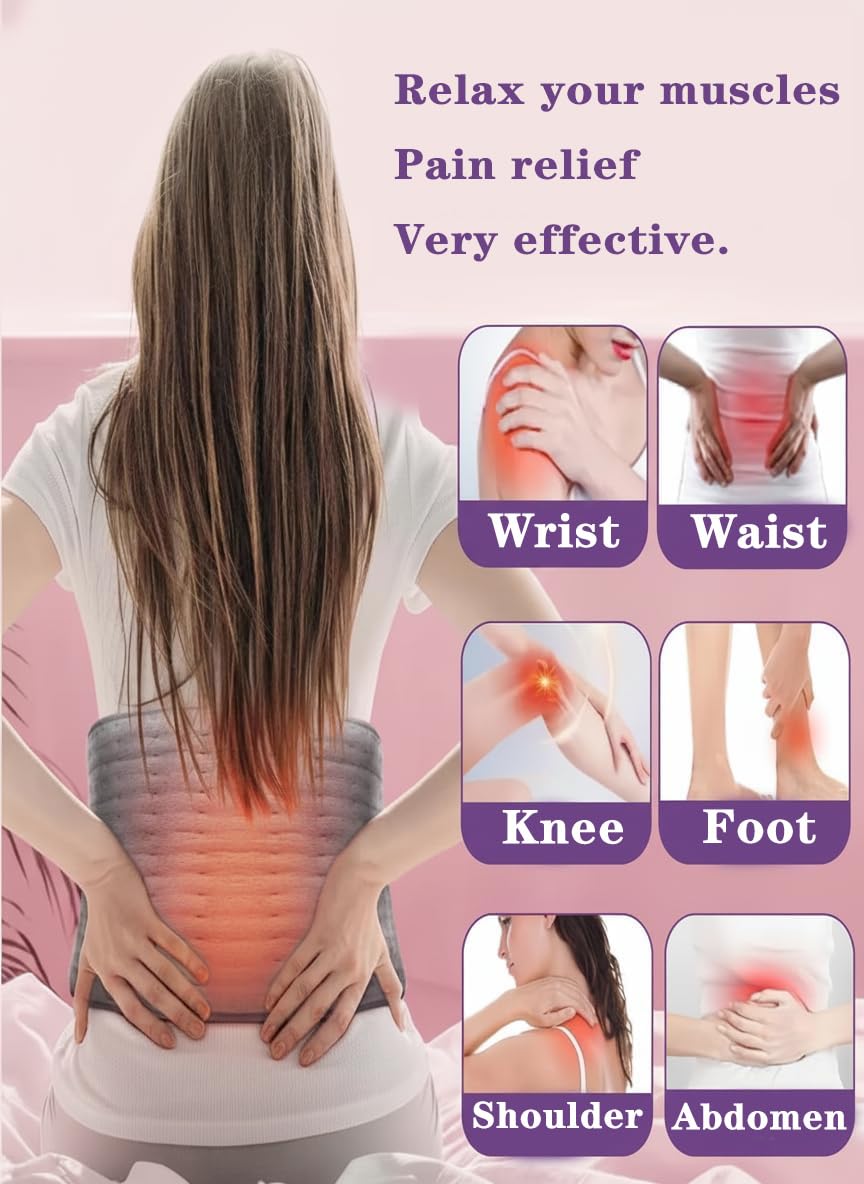 Yukidoke Heating Pad auto shut off protects during extended use