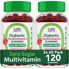 YUM-V'S sugar-free multivitamin bottle for daily wellness
