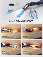 Yumika ear tweezers provide gentle removal with less irritation.
